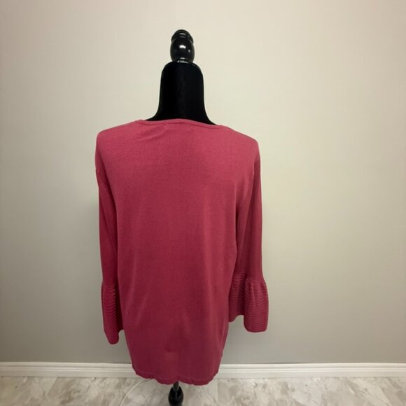 Rose Bell Cuff Sweater - Picture 3 of 4